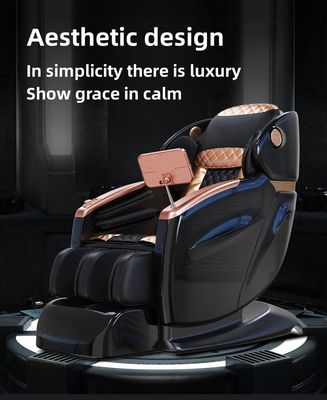 Full Body Electric Massage Chair Adjustable Height Salon Furniture Multifunctional Bed Relax Recliner