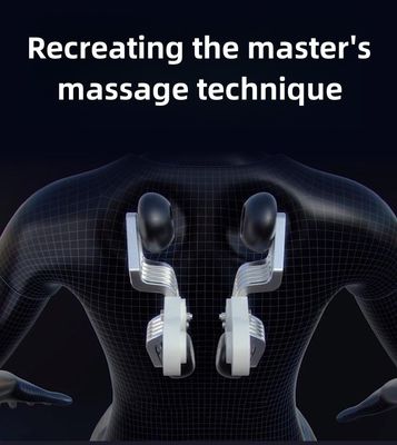 Full Body Electric Massage Chair Adjustable Height Salon Furniture Multifunctional Bed Relax Recliner