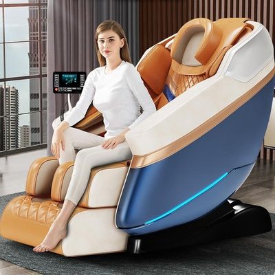 PU Leather and Sponge Fashion Luxury Smart Whole Body Massage Chair Automatic Air Bag Massager for Beauty Salon Body Spa