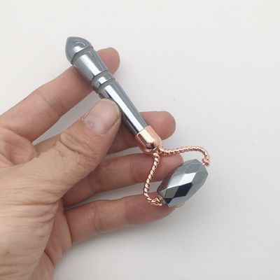 Face Massage Terahertz Stone Face Guasha Roller Energy Stone Facial Massager for Natural Beauty Skin and Muscle Massage