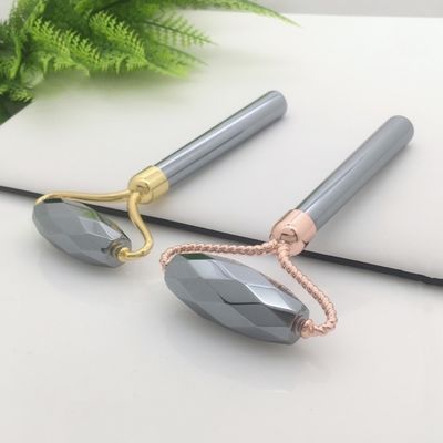 Customized Logo Availabled Terahertz Healing Therapy Scraping Terahertz Guasha Stone Face Massage V face Guasha Roller