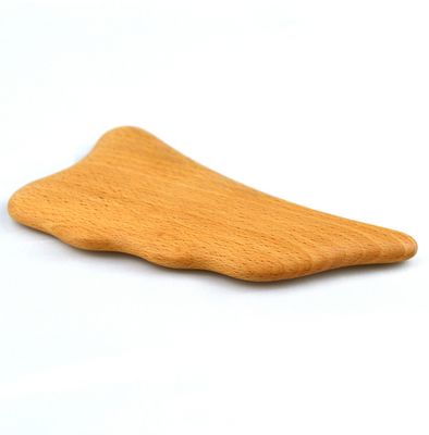 Custom Logo Wooden Gua Sha Massager Body Massage Tool for Self Skin Care Spa Facial Lifting Beauty