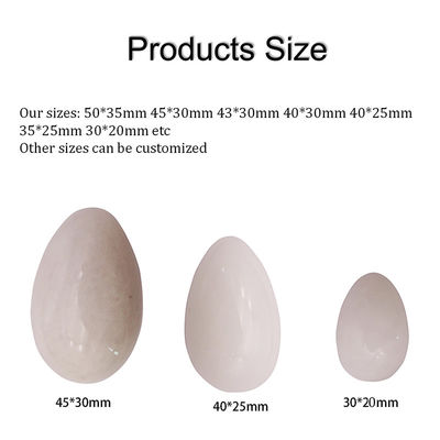 Sex Products Jade Stone Egg for Women Kegel Exercise Natural White Jade Yoni Egg