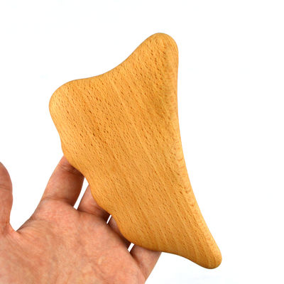 Custom Logo Wooden Gua Sha Massager Body Massage Tool for Self Skin Care Spa Facial Lifting Beauty
