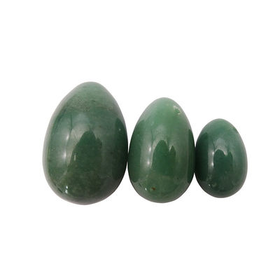 Natural Jade Stone Yoni Eggs for Women Vagina Massage and Pelvic Muscle Training 3 Sizes Set Properties Sex Products
