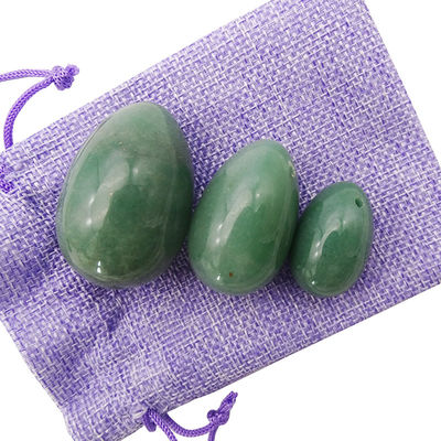 Women Health Green Aventurine Natural Jade Eggs for Pelvic Floor and Vaginal Tightening