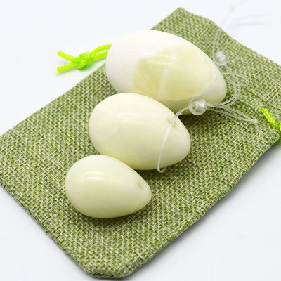 2017 Best Seller Technique-Polished Xiuyan Jade Yoni Eggs for Kegel Weight Training