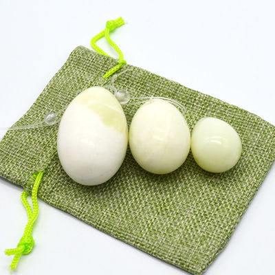2017 Best Seller Technique-Polished Xiuyan Jade Yoni Eggs for Kegel Weight Training