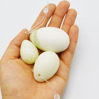 2017 Best Seller Technique-Polished Xiuyan Jade Yoni Eggs for Kegel Weight Training