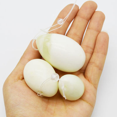 2017 Best Seller Technique-Polished Xiuyan Jade Yoni Eggs for Kegel Weight Training