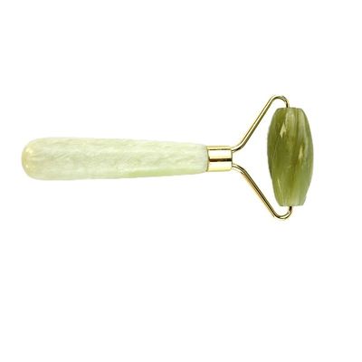 Face Massage Equipment 100% Natural Xiuyan Green Jade Roller Facial Jade Stone Eye Massage Ice Roller For Massage Tools