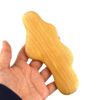 2024 Popular Product Facial Guasha Massager Tools Wood Gua Sha Face Massage Brown Wooden Massage Products for Muscle Massage
