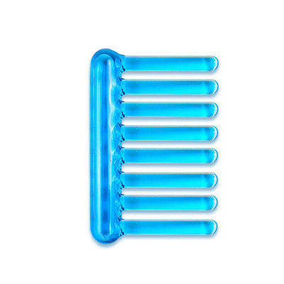 2024 Popular Gua Sha Lady Comb Black/Blue Massage Comb for Long Hair Maintenance and Dual-Function Ice Muscle Beauty