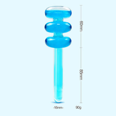 Gourd-shaped Beauty Ice Globes Facial Roller Cooling Globes for Face Neck Eye Circle Skin Care Massage Tools Reduce Puffiness