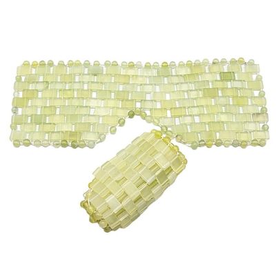 Experience the Healing Properties of Jade with Natural Jade Stone Eye Mask