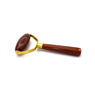 Agate Face Gua Sha Roller Body Skin Care Stone Facial Massager for Women to Relieve Stress and Eye Puffiness