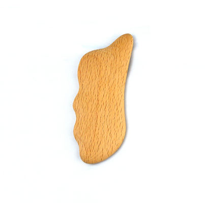 Wooden Gua Sha Body Neck Shoulders Leg Massage Tool 18.5cm*8.5cm*2cm for Personal Health Care