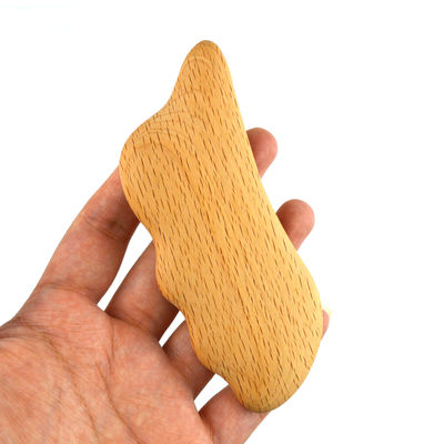 Wooden Gua Sha Body Neck Shoulders Leg Massage Tool 18.5cm*8.5cm*2cm for Personal Health Care