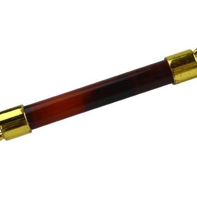 Customized Logo Availabled 100% Authentic Natural Carnelian Jade Guasha Roller Massage Anti aging Face Gua Sha Roller