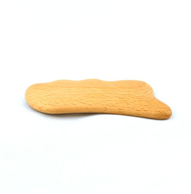 Wooden Gua Sha Body Neck Shoulders Leg Massage Tool 18.5cm*8.5cm*2cm for Personal Health Care