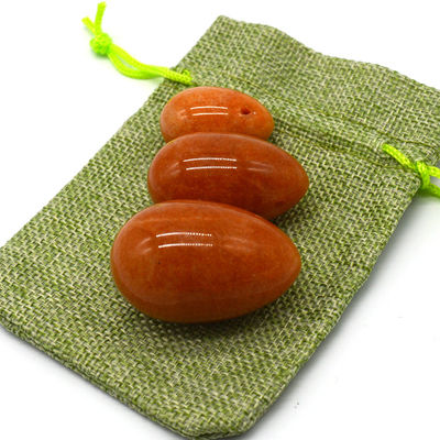 Carved Gemstone Eggs for Vagina Exercise Folk Art Style Technique