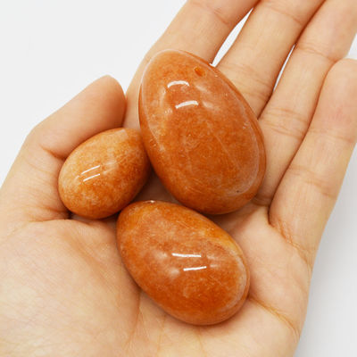 Carved Gemstone Eggs for Vagina Exercise Folk Art Style Technique