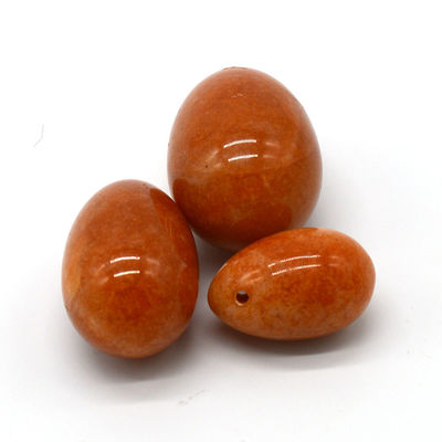 Carved Gemstone Eggs for Vagina Exercise Folk Art Style Technique