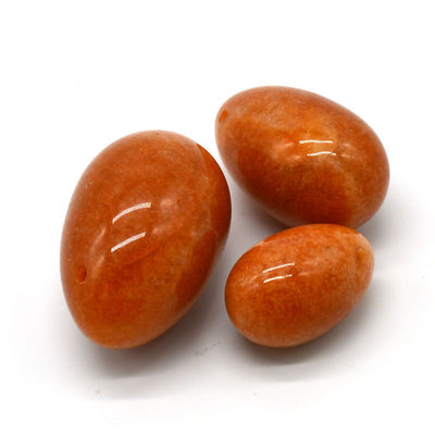 Carved Gemstone Eggs for Vagina Exercise Folk Art Style Technique