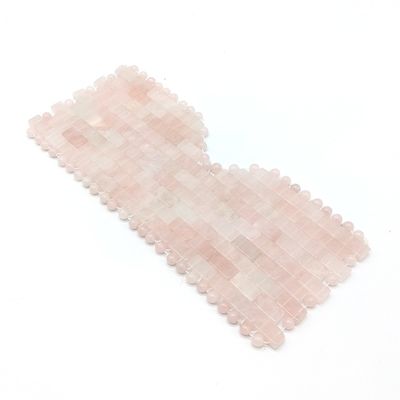 2019 Handcraft Sleep Face Jade Masks Natural Rose Quartz Eye Mask for Beauty Mat S