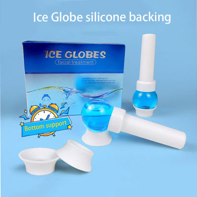 Customizable Face Skin Care Ice Globes 360 Rotating Cooling Roller for Daily Skincare Tightening and Puffiness Reduction
