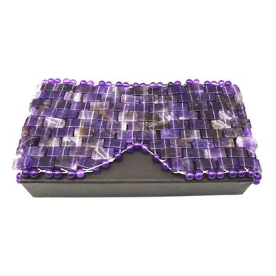 2019 Natural Amethyst Stone Eye Mask The Perfect Combination of Comfort and Functionality for Healthy Eyes