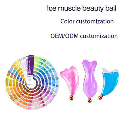 Customisation Ice Guasha Massage Face Lift Skincare Tools Cooling Beauty Facial Ice Globes Gua Sha Massage Tool for SPA
