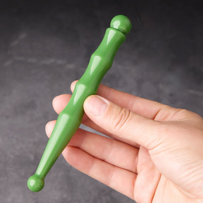 14.5cm Resin Double Head Acupoint Stick for Facial Massage and Lymphatic Stimulation Tool