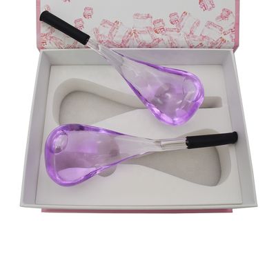 2024 Ice Globe Glass Beauty Ice Facial Massage Tools Purple Massage Ball for Woman Eyes Neck Asmr from Popular Products