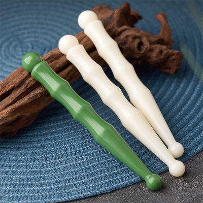 14.5cm Resin Double Head Acupoint Stick for Facial Massage and Lymphatic Stimulation Tool