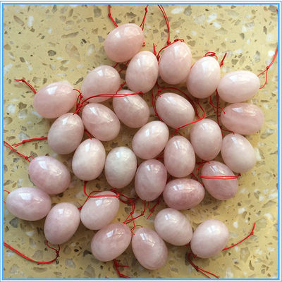 Middle Size Rose Quartz Yoni Eggs 2024 Trending Product for Rehabilitation Therapy