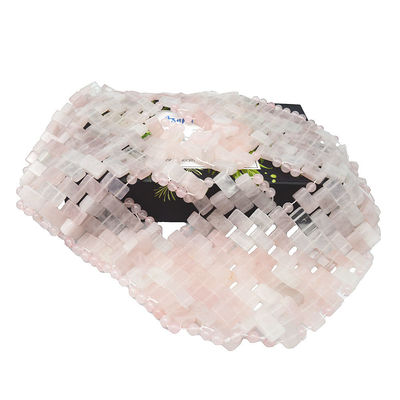Polished Face Mask Natural Gemstone Jade Sleep Mask Rose Quartz Eye Anti-Aging Hot or Cold Using Stone