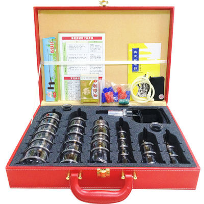 Massage Tools Vacuum Glass Cupping Set Chinese Aspirated Negative Pressure Cupping Therapy for Cellulite Muscle Pain