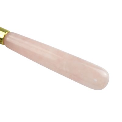 Facial Massage Tool 100% Natural Rose Quartz Gua Sha Jade Roller for Skin Care and Massage Tools