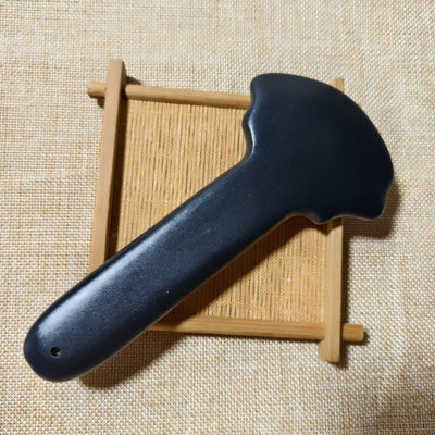 Power Source Plug-in Bian Stone Gua Sha Scraping Board for Back Massage and Lymphatic Drainage Body Meridian Brush Included