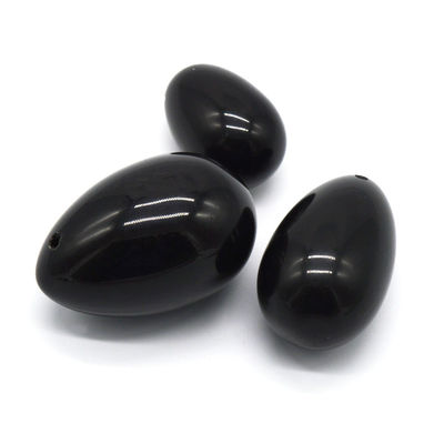 Hand Carved 2024 Black Obsidian Yoni Eggs Kegel Exercise Tool for Women's Health and Wellness