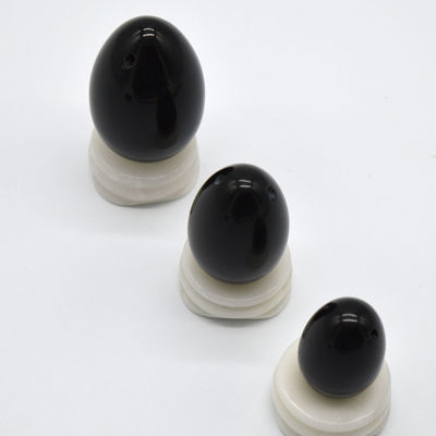 Hand Carved 2024 Black Obsidian Yoni Eggs Kegel Exercise Tool for Women's Health and Wellness