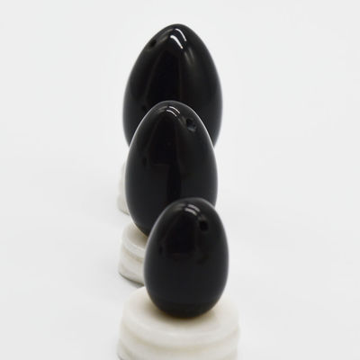 Hand Carved 2024 Black Obsidian Yoni Eggs Kegel Exercise Tool for Women's Health and Wellness