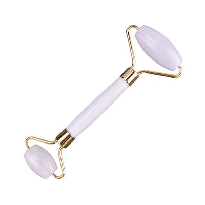 Natural White Jade Roller Guasha Face Beauty Massager Facial Gua Sha Massage Tools Anti Aging Custom Logo for Face Massage