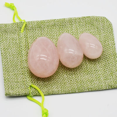 Technique polished Rose Quartz and Jade Yoni Eggs 's Top Kegel Exercise Choice for Women