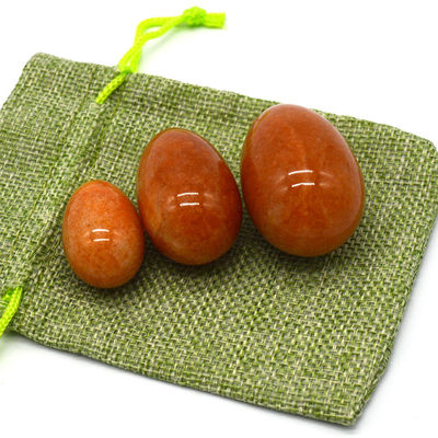 Gemstone Kegel Exercise Egg Shaped Stone for Effective Pelvic Floor Strengthening and Rehabilitation