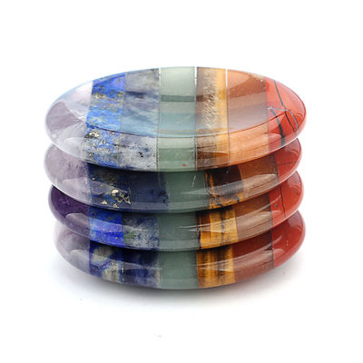 Chakra Balancing Essential Natural Worry Stone Finger Massage Tool with 45*35*8mm Size and ISO9001 Certificate