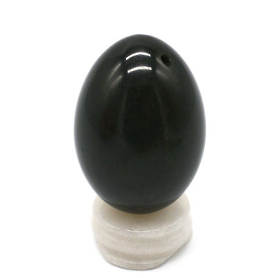 Egg Shaped Nephrite Kegel Jade Eggs Natural Gemstone Yoni Eggs 40*30mm
