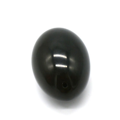 Egg Shaped Nephrite Kegel Jade Eggs Natural Gemstone Yoni Eggs 40*30mm