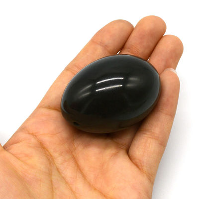 Egg Shaped Nephrite Kegel Jade Eggs Natural Gemstone Yoni Eggs 40*30mm